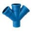 RAMIFICATIE DUBLA TRIPLUS D.110/110/110 45grd