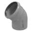 VALEasy 'V' PP Elbow, DN 40, 45 Degrees