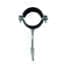 VALEasy FIXING CLAMP D.200 WITH OL/ZN WALL PLUG, ANTI-NOISE GASKET