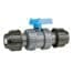 VALWater PVC WATER BALL VALVE D. 25 SOCKET-SOCKET PN16