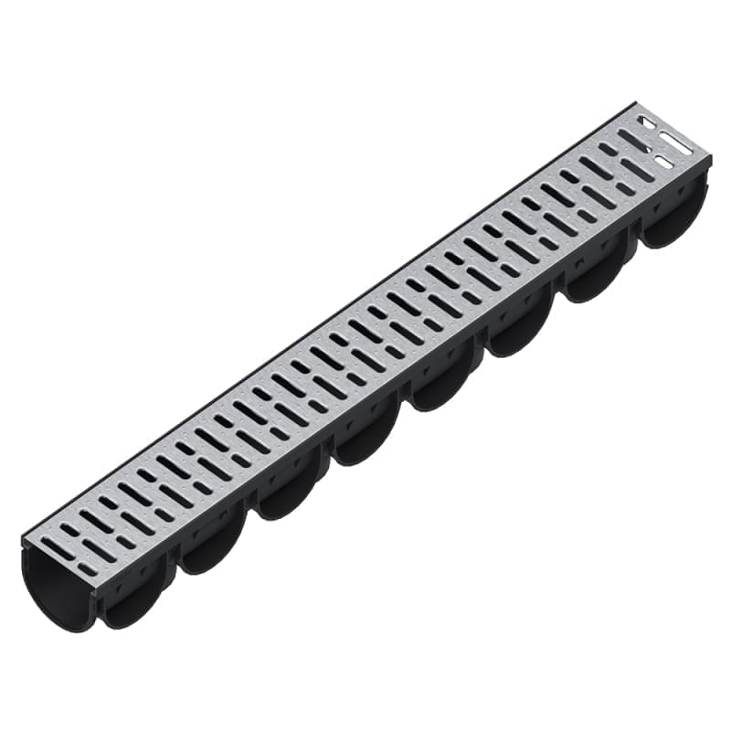 134346_l.jpeg CANAL MODULAR ''SPARK'' VALRain PP 125x100x1000 GRILAJ GALV A15