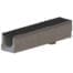MODULAR DRAIN ''DRIVE'' VALRainFIBROB. VERTICAL OUTLET DN 110 160x210x1000 GALVANIZED EDGES CAST IRON GRATE D400