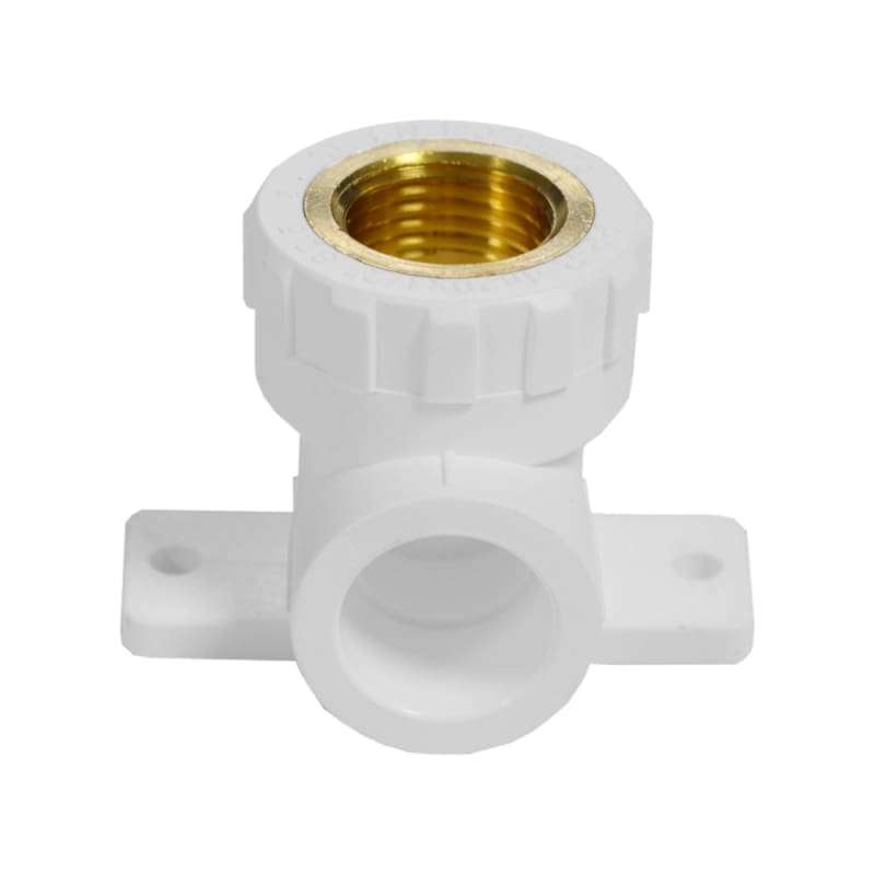 134753_l.jpeg VALDuotherm WHITE PPR WALL-MOUNT ELBOW D. 20x1/2"F