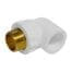 VALDuotherm WHITE PPR ELBOW D. 20x1/2''M