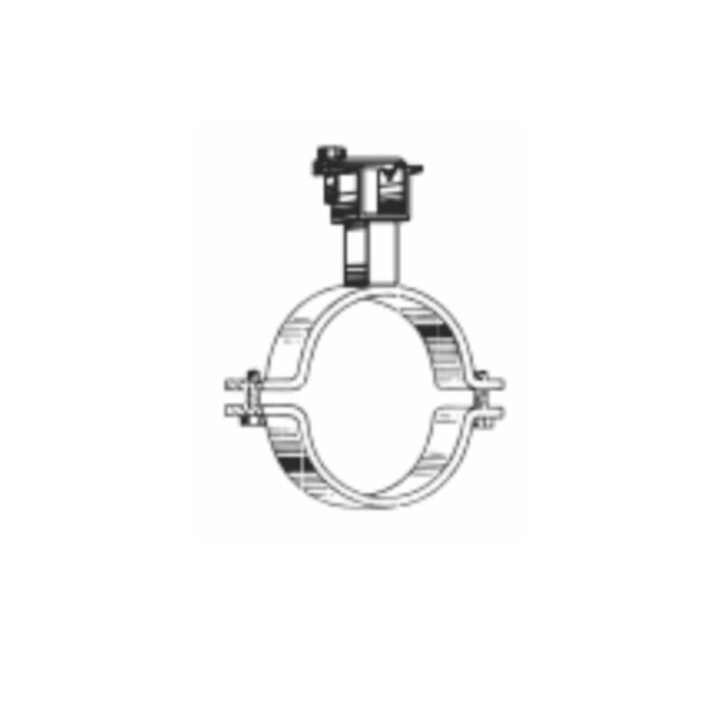 136891_l.jpeg GALVANIZED CLAMP VALRain "RAINPLUS" WITH HANGER ATTACHMENT D. 110