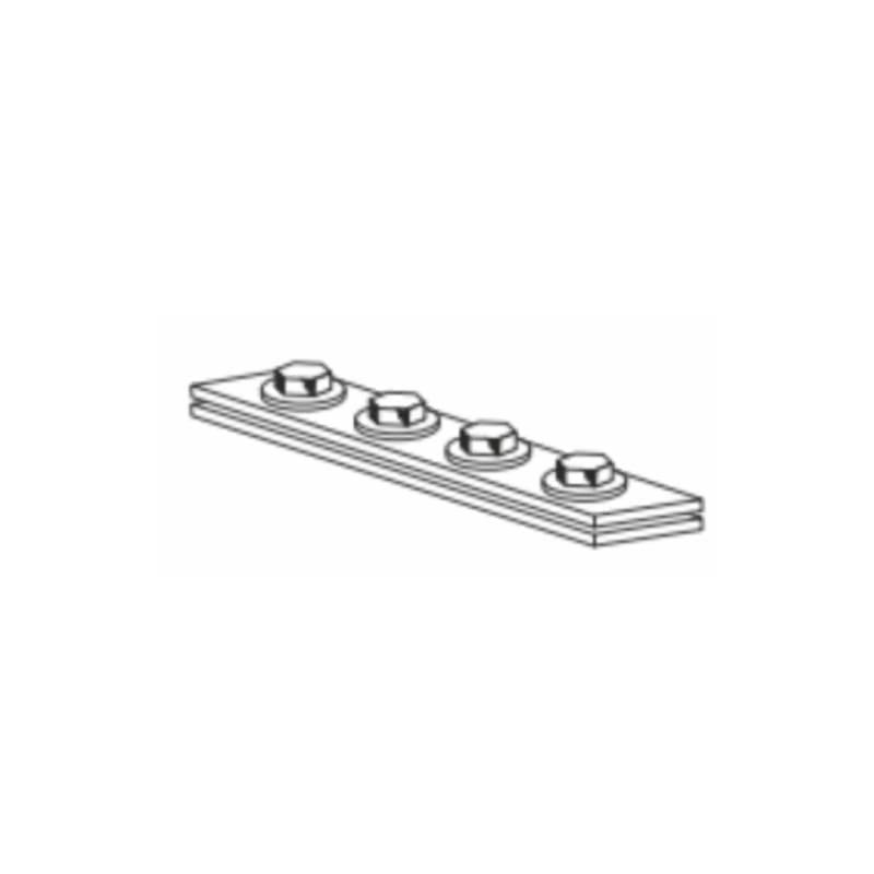 136899_l.jpeg VALRain "RAINPLUS" CONNECTOR FOR U-PROFILE GALVANIZED RAIL