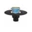 VALRain Vertical Roof Drain DN 125 with Bituminous Collar and 150x150 Detection Grate
