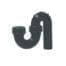 VALRain P-TRAP WITH INLET Ø40, OUTLET Ø56, VERTICAL