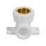 WHITE VALDuotherm PPR WALL ELBOW D20X1/2'FI DZR