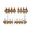 VALThermio EUROCON Manifold Kit with Flow Meters, 5 Circuits, 1"