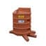 VALPLAST 45# INSPECTION CHAMBER, 3 IN / 1 OUT, D.315/250 H=1230