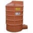 VALPlast Inspection Chamber 1 Outlet D.200/160 H=2630