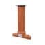 VALPlast PE Drainage Inspection Chamber DN 315, 1 In/1 Out, DN 200/160, Composite Cover A15, H 1.6m