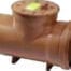 VALPlast non-return flap valve D.125 with closure