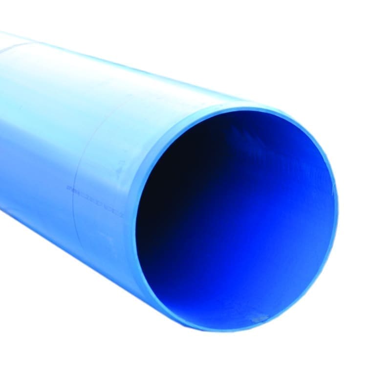 144714_l.jpeg PVC PRESSURE PIPE VALWater WITHOUT SOCKET D.110X6.6 PN16 L5.8M