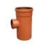 Reduced branch, VALPlast PVC sewer, 87°, Ø200×110