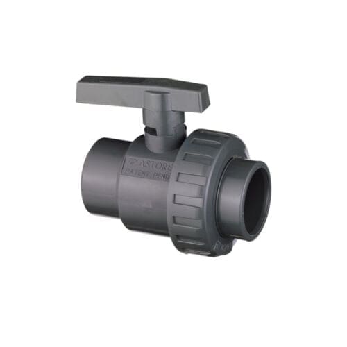 VALAgrio PVC Ball Valve D.2'' Socket-Thread PN16